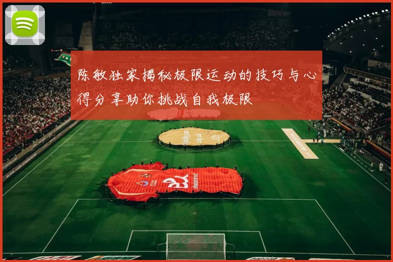 陈敏独家揭秘极限运动的技巧与心得分享助你挑战自我极限