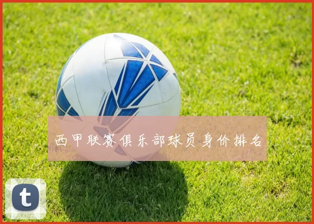 西甲联赛俱乐部球员身价排名