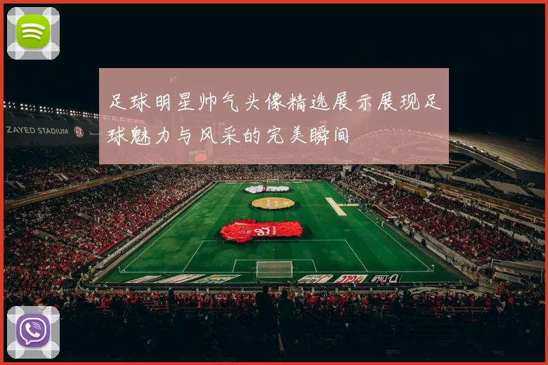 足球明星帅气头像精选展示展现足球魅力与风采的完美瞬间