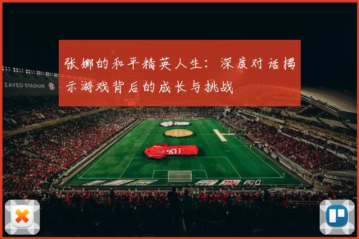张娜的和平精英人生：深度对话揭示游戏背后的成长与挑战